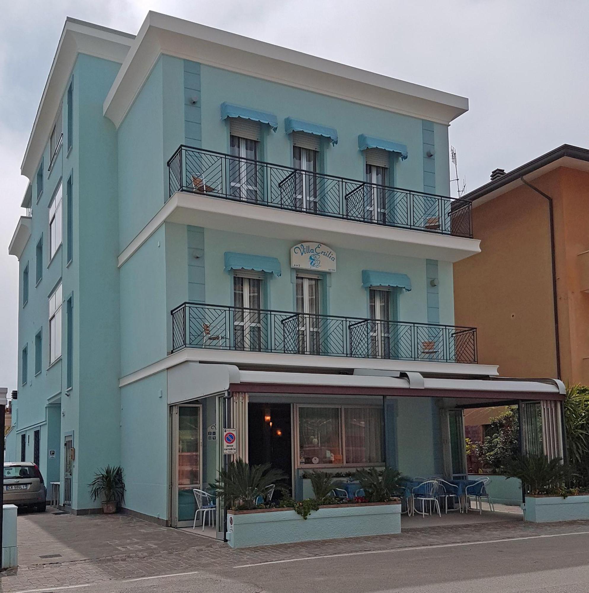Hotel Villa Ersilia Rimini B&B Экстерьер фото
